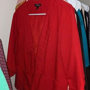 Red torrid size 2 blazer